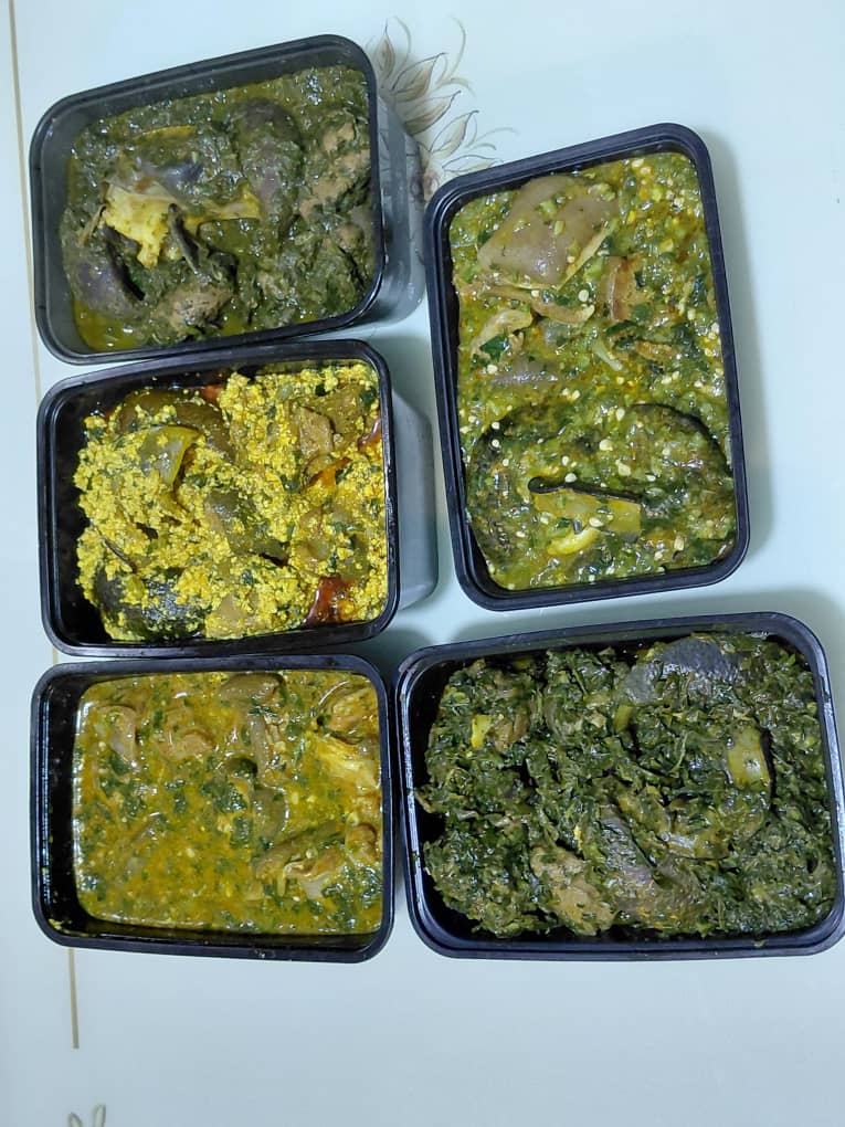 Egusi soup & snail